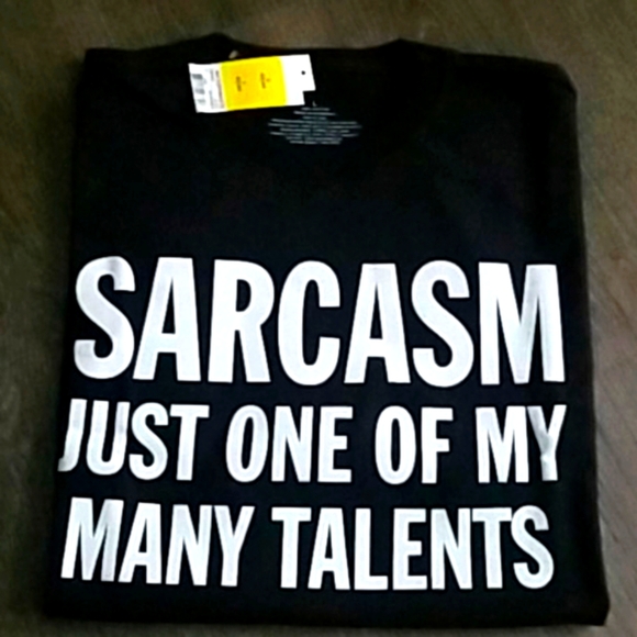 SARCASM T~SHIRT - Picture 2 of 3